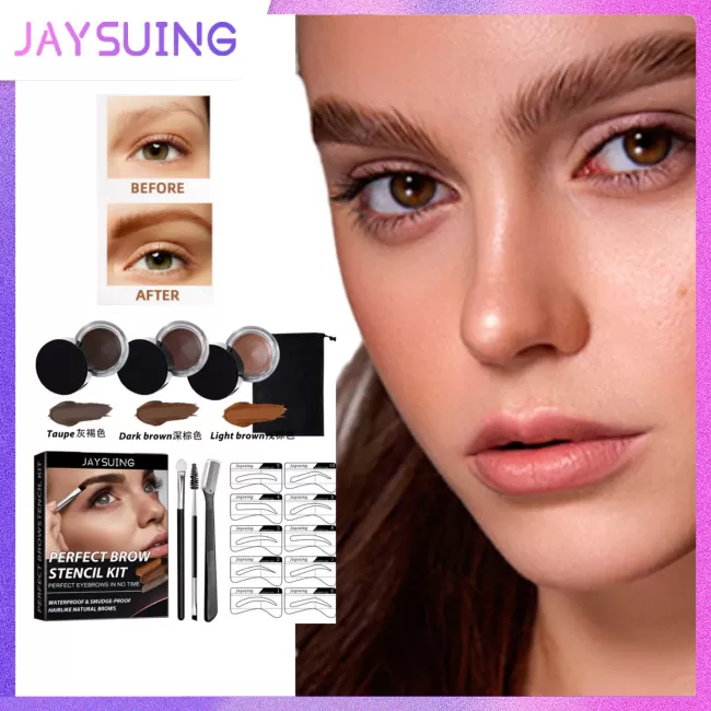 Jaysuing Perfect Brow Stencil Kit