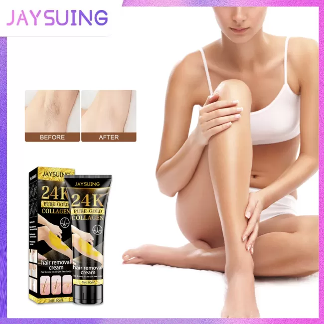 Jaysuing 24K Pure Gold Collagen Hair Removal Cream