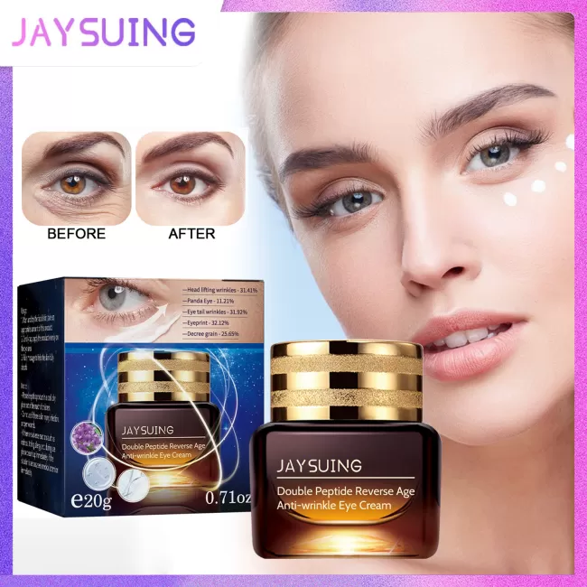 Jaysuing Anti-wrinkle Eye Cream Double Peptide Reverse Age