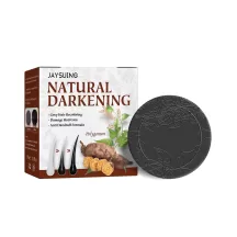 Jaysuing Natural Darkening Polygnumg Shampoo Bar Soap