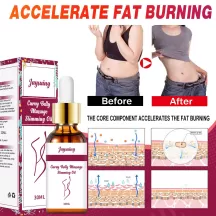 Jaysuing Belly Massage Slimming Oil