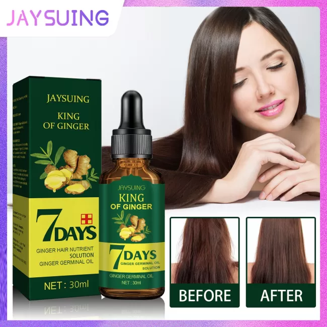 Jaysuing Ginger Hair Essence Hair Care Essential Oil