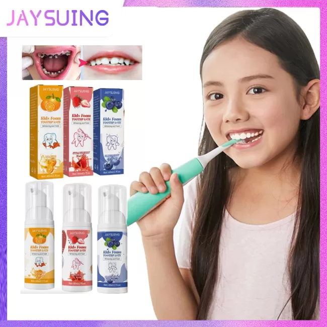 Jaysuing Kids Foam Toothp Aste