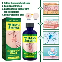 Jaysuing Wart Remover Liquid Painless Treatment Meat Corn Skin Flat Wart