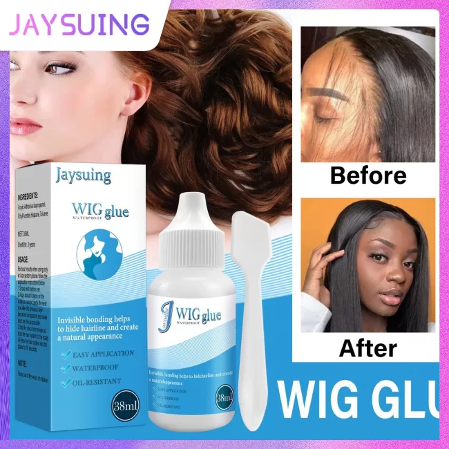 Jaysuing Lace Wig Glue Waterproof Oil Resistant Hair Glue