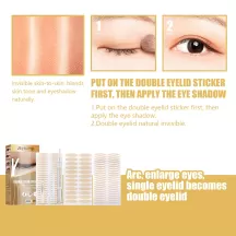 Jaysuing Invisible Eyelid Sticker Self-Adhesive