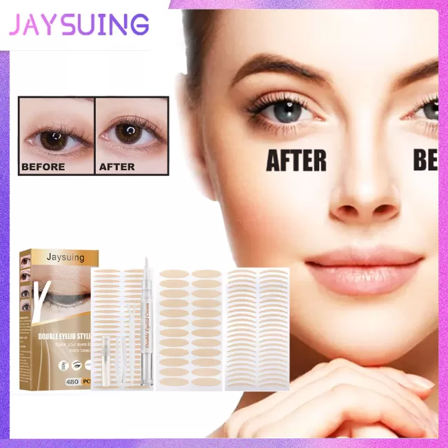 Jaysuing Invisible Eyelid Sticker Self-Adhesive