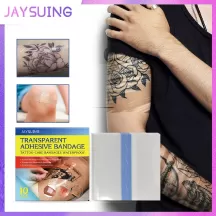 Jaysuing Transparent Adhesive Bandage Tattoo Care Bandages Waterproof