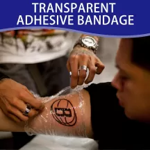 Jaysuing Transparent Adhesive Bandage Tattoo Care Bandages Waterproof