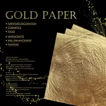 Jaysuing Gold Foil Leaf Paper