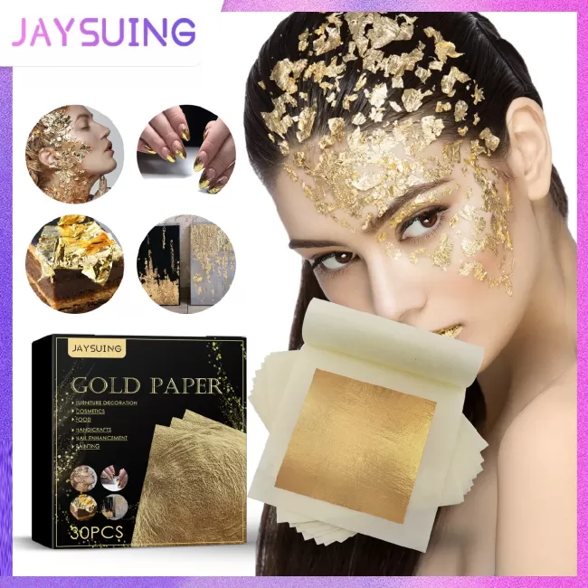 Jaysuing Gold Foil Leaf Paper