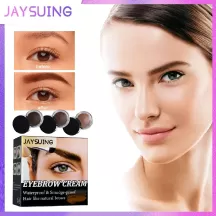 Jaysuing Eyebrow Cream Waterproof Lasting Brown