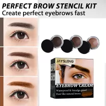 Jaysuing Eyebrow Cream Waterproof Lasting Brown