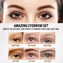 Jaysuing Eyebrow Cream Waterproof Lasting Brown