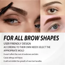 Jaysuing Eyebrow Cream Waterproof Lasting Brown