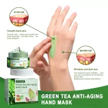 Jaysuing Green Tea Anti-Aging Hand Mask