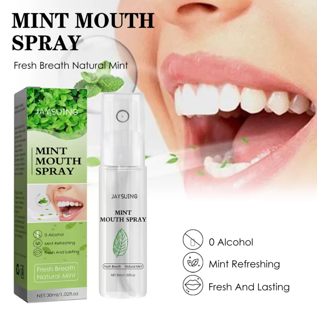 Jaysuing Mint Mouth Spray Cleans